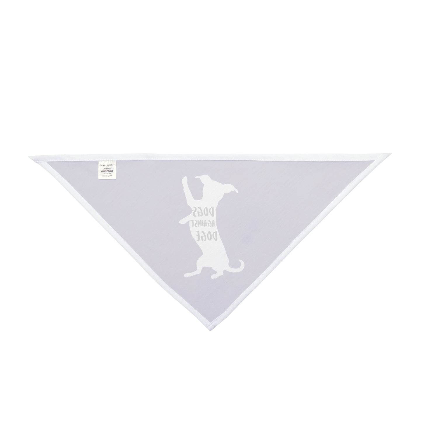 Purple Wiener Dogs Against DOGE Pet Bandana