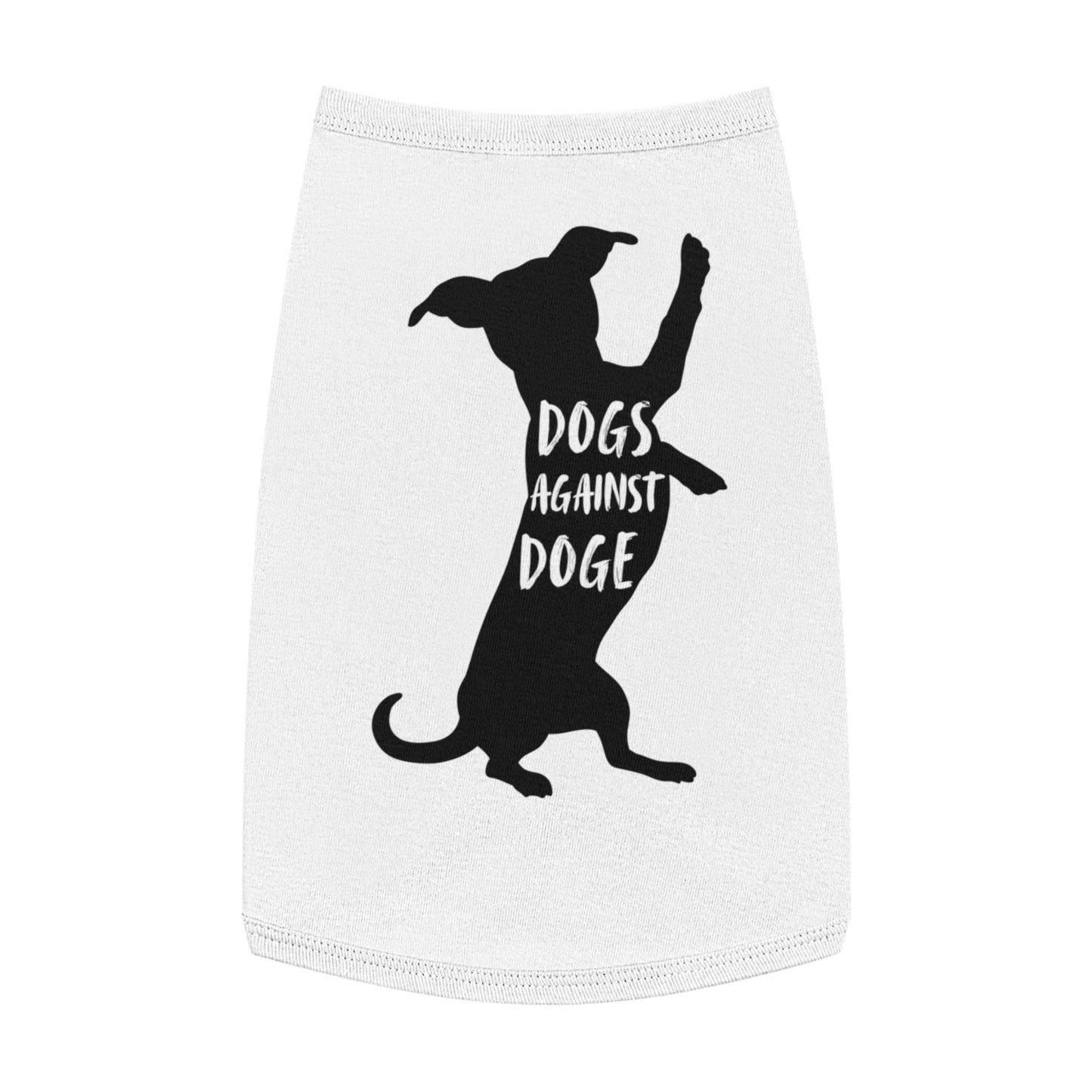 Wiener Dogs Against DOGE Pet Tank Top