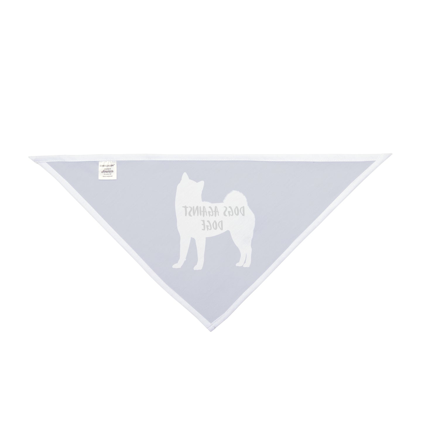 Blue Shiba Inu Dogs Against DOGE Pet Bandana