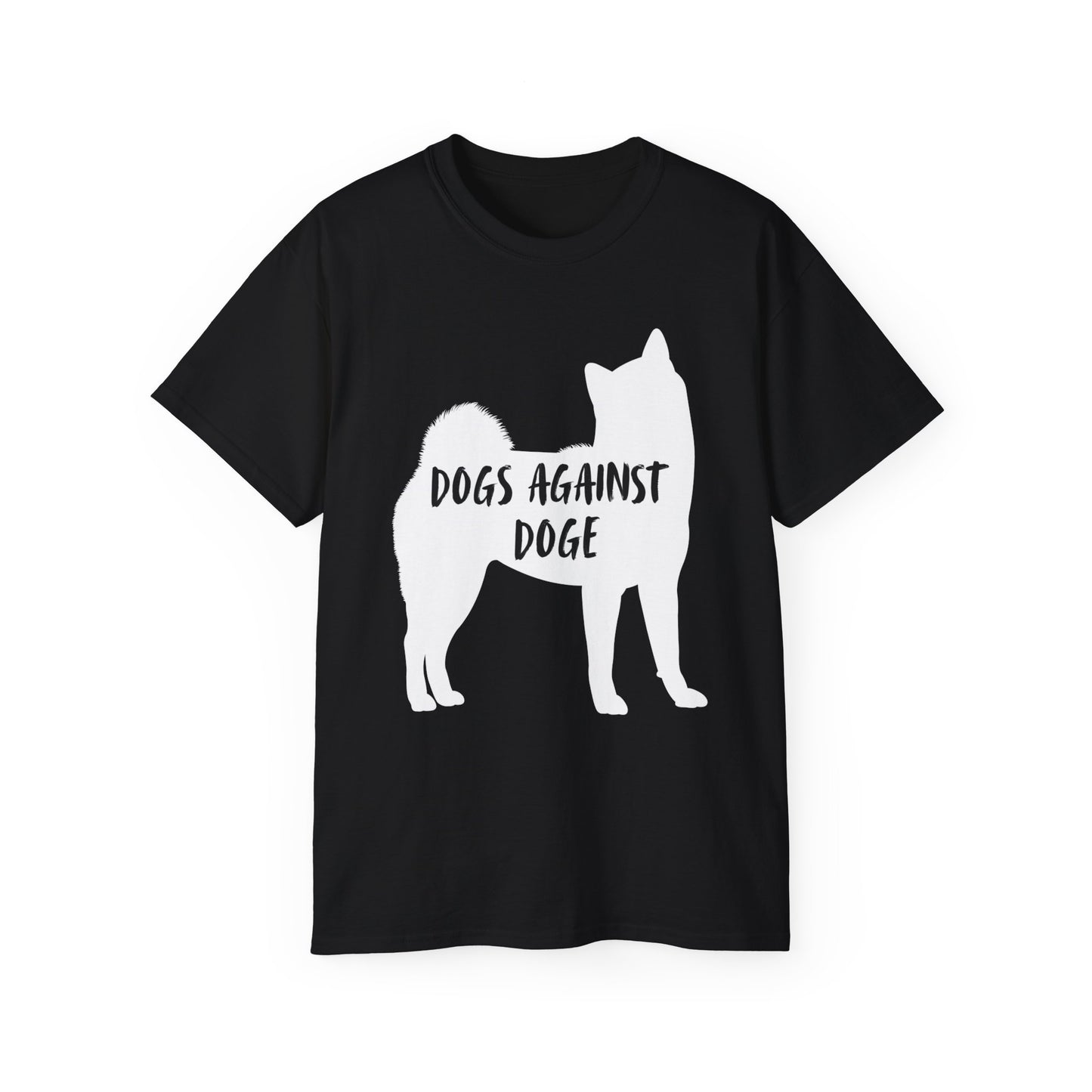 Color Edition: Unisex Shiba Inu Dogs Against DOGE Ultra Cotton Tee