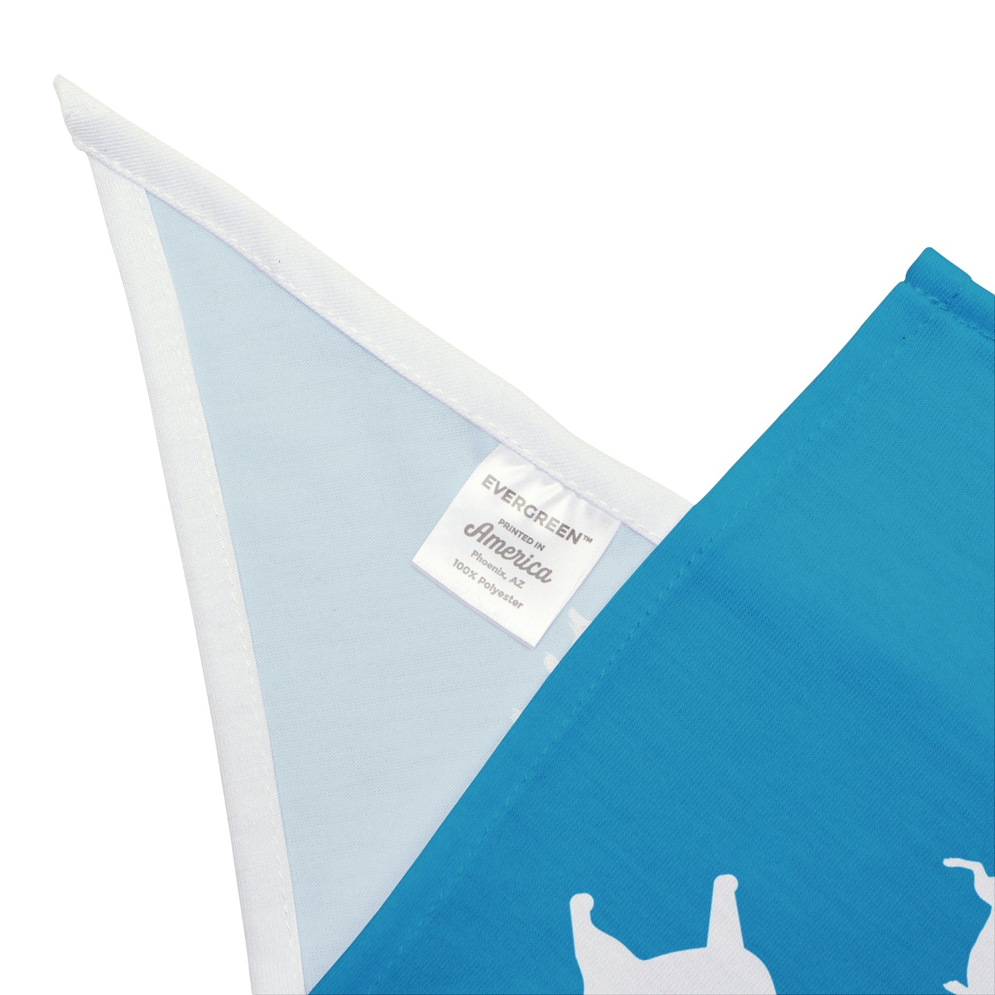 Turquoise Dogs Against DOGE "Stop the DOGE" Pet Bandana