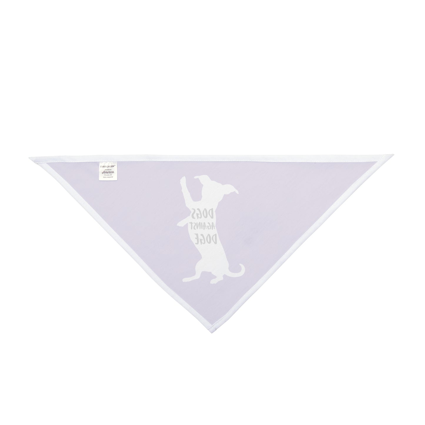 Lavender Wiener Dogs Against DOGE Pet Bandana
