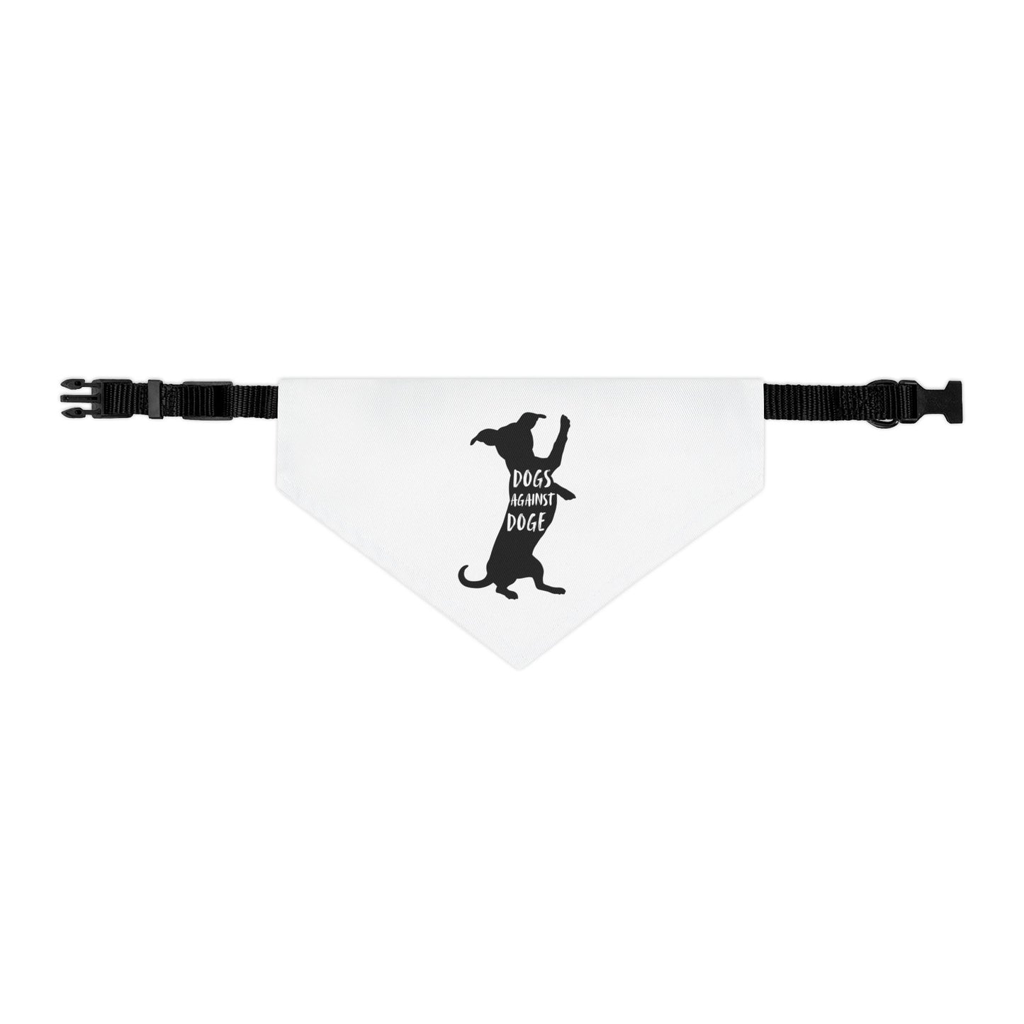 Wiener Dogs Against DOGE Pet Bandana Collar
