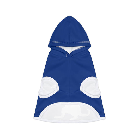 Blue Wiener Dogs Against DOGE Pet Hoodie