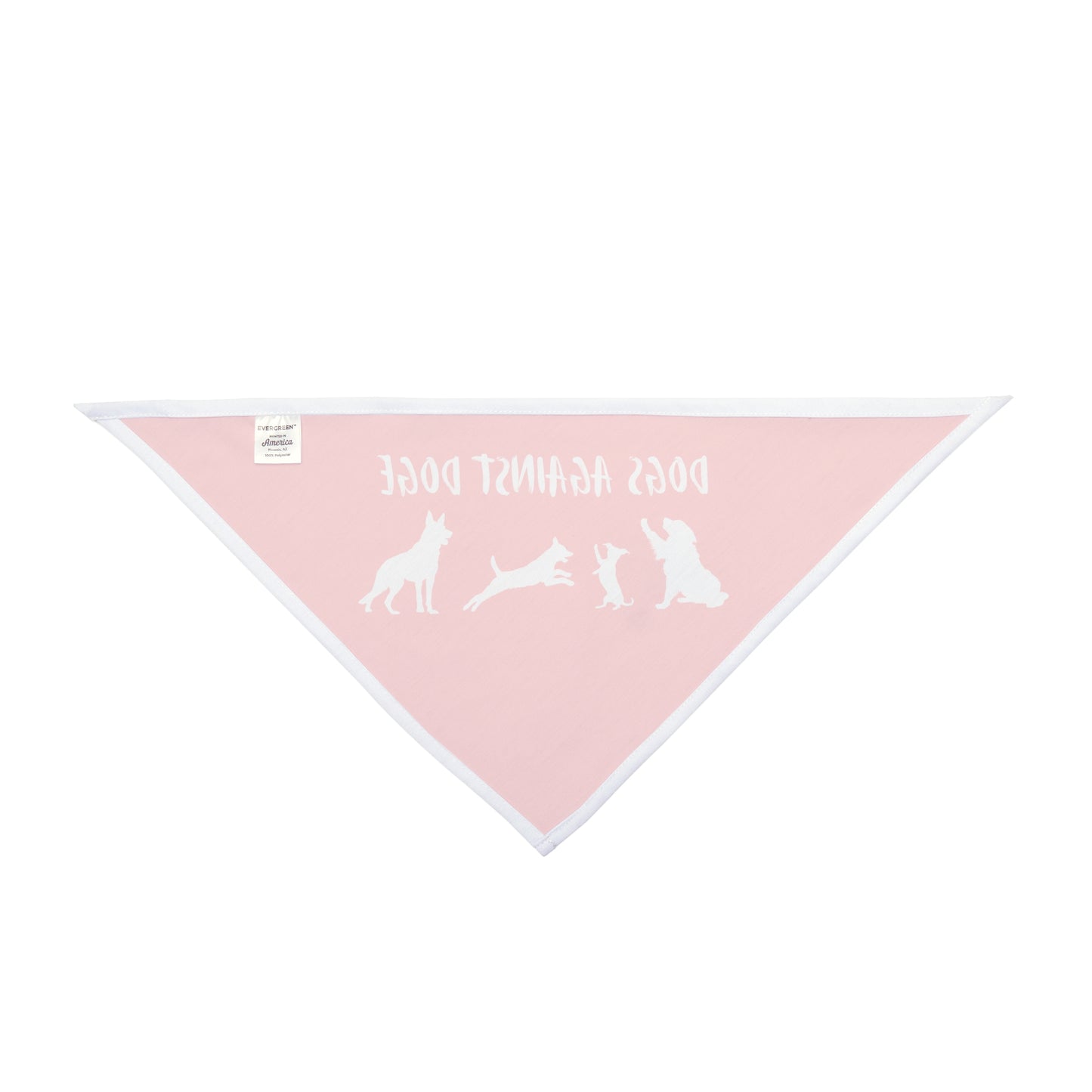 Red Protesting Pups Dogs Against DOGE Pet Bandana