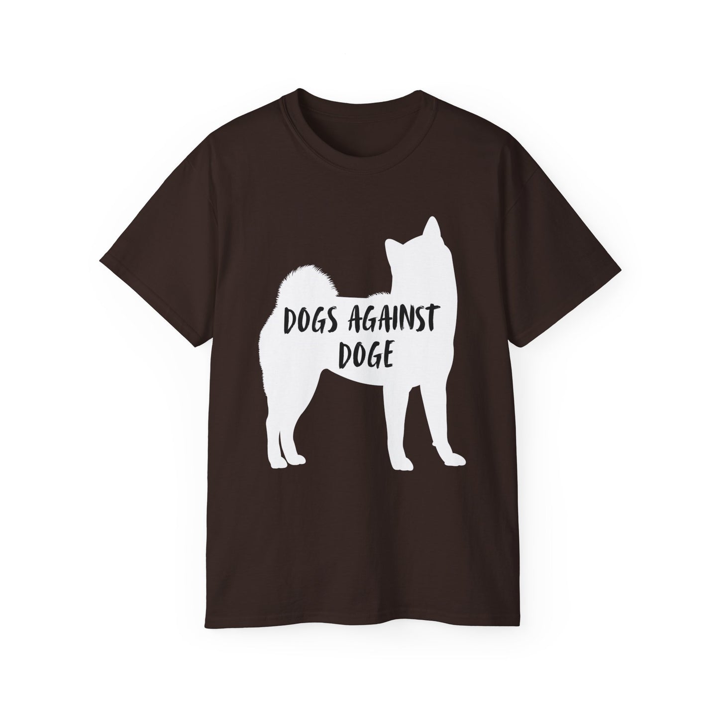 Color Edition: Unisex Shiba Inu Dogs Against DOGE Ultra Cotton Tee