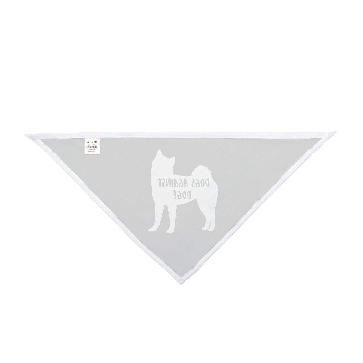 Black Shiba Inu Dogs Against DOGE Pet Bandana