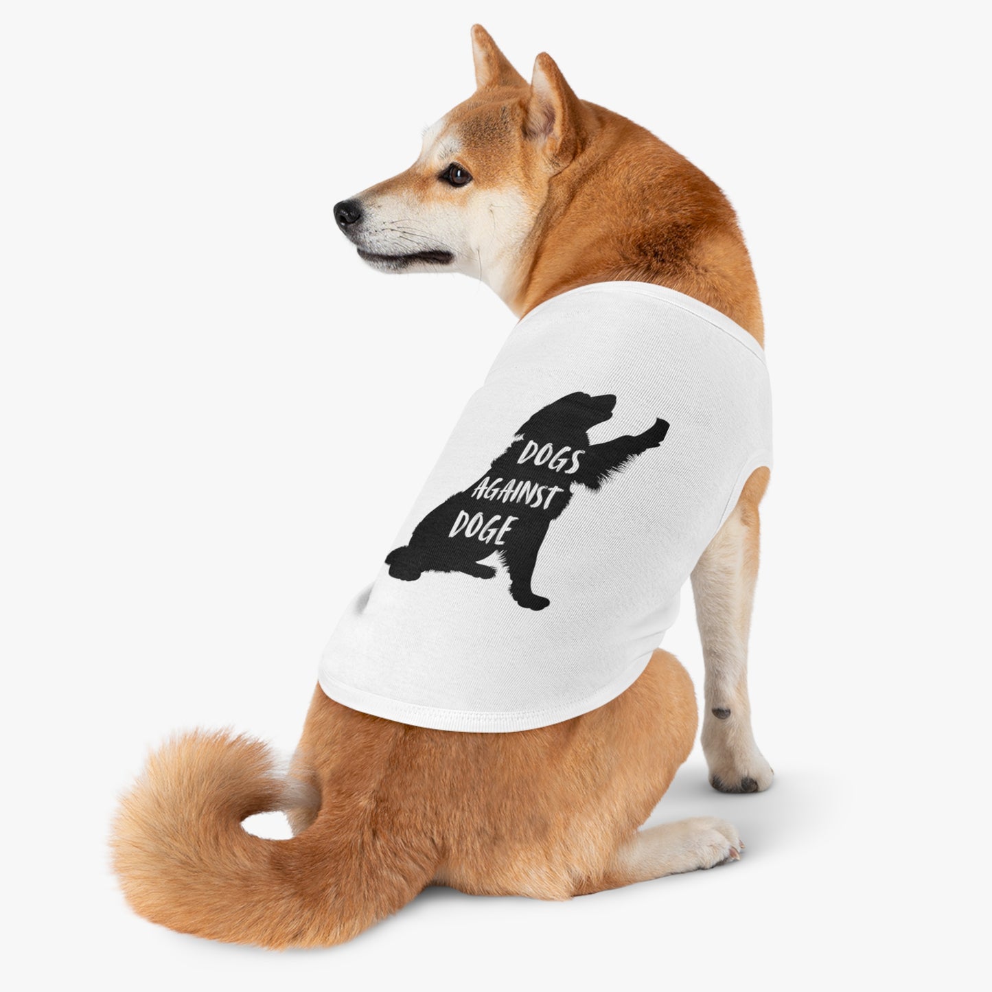 Raised Paw Dogs Against DOGE Pet Tank Top