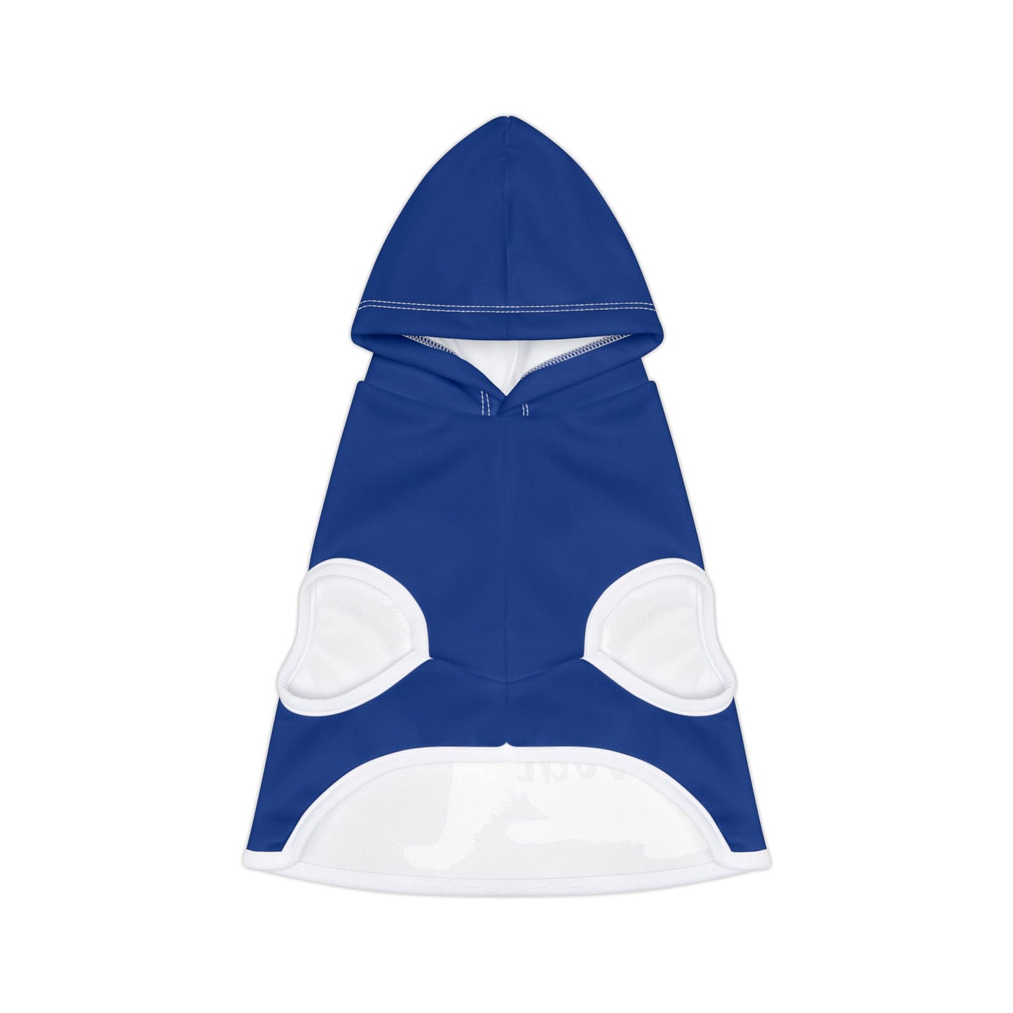 Blue Dogs Against DOGE Raised Paw Pet Hoodie