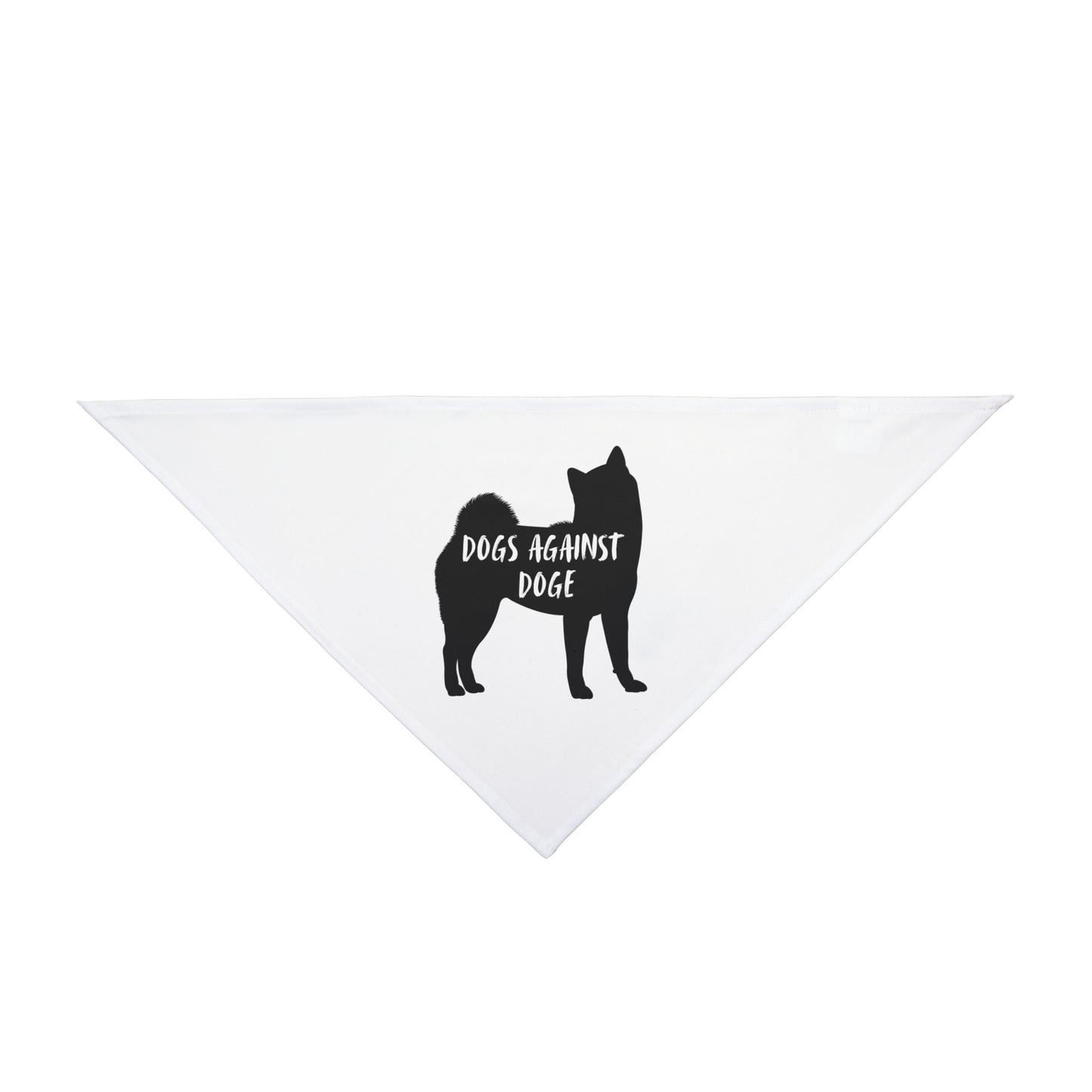 Shiba Inu Dogs Against DOGE Pet Bandana