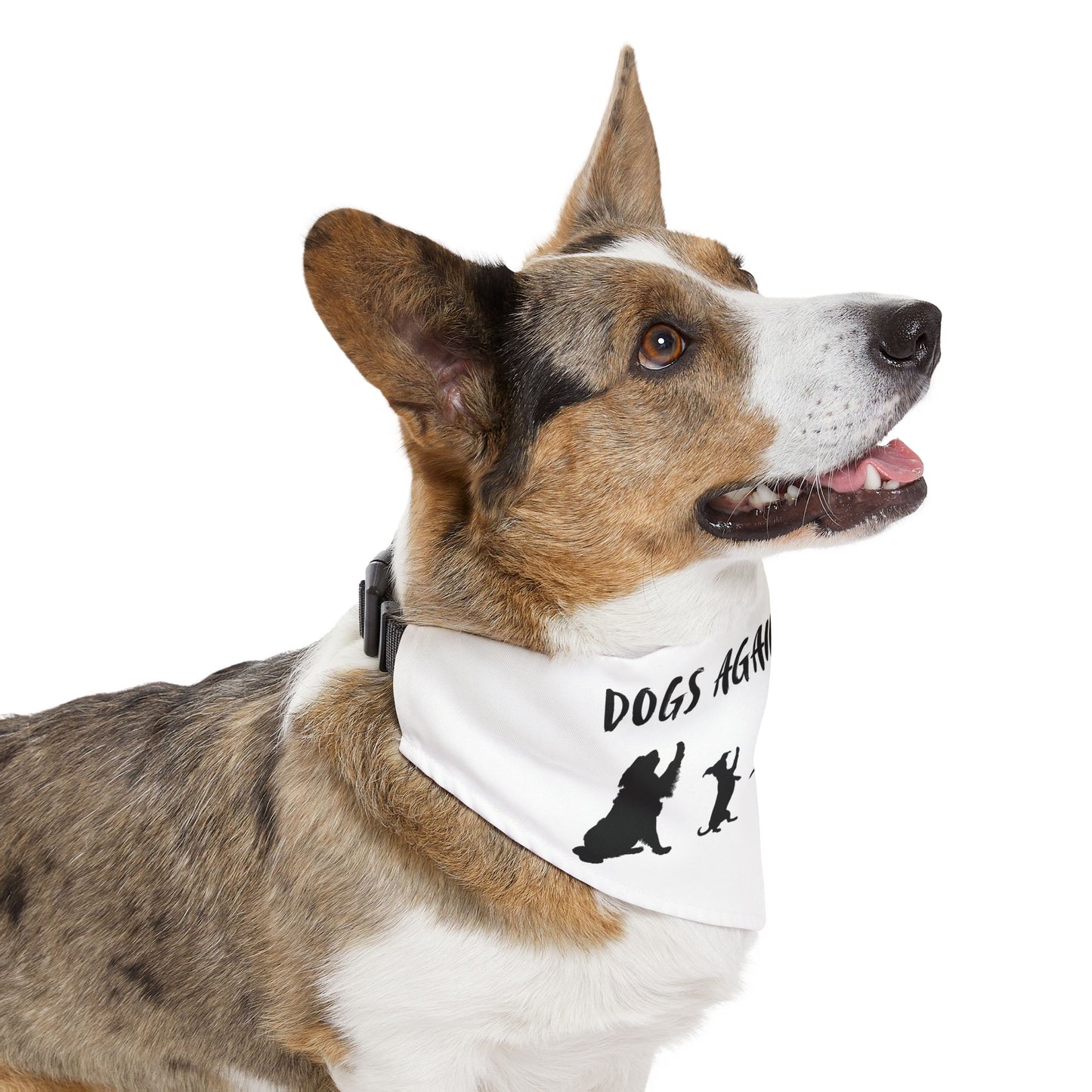 Dogs Against DOGE Protesting Pups Pet Bandana Collar