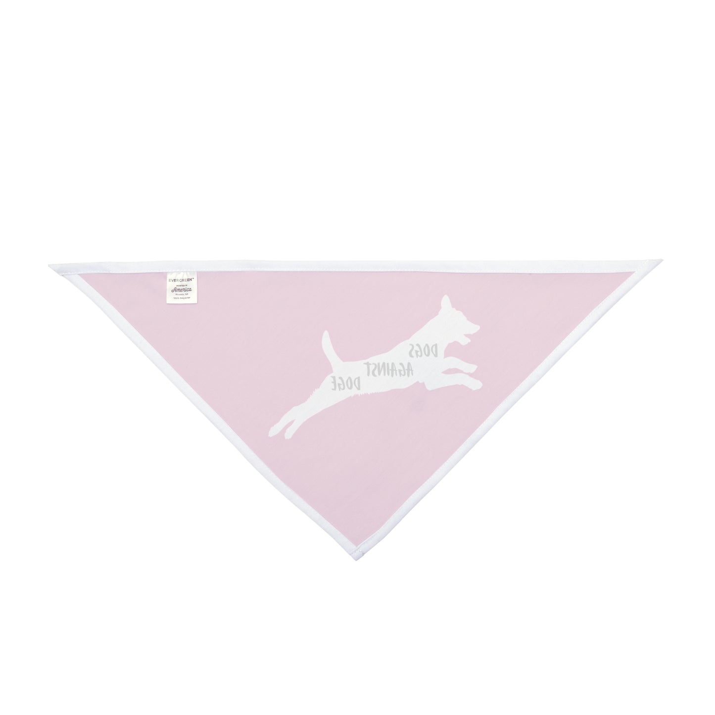 Hot Pink Lunging Pup Dogs Against DOGE Pet Bandana