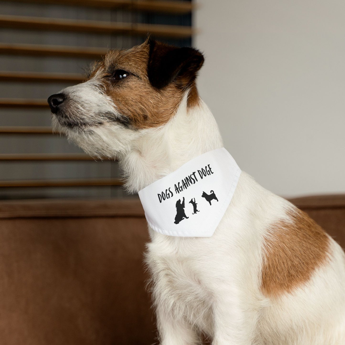 Dogs Against DOGE "Stop the DOGE" Pet Bandana Collar