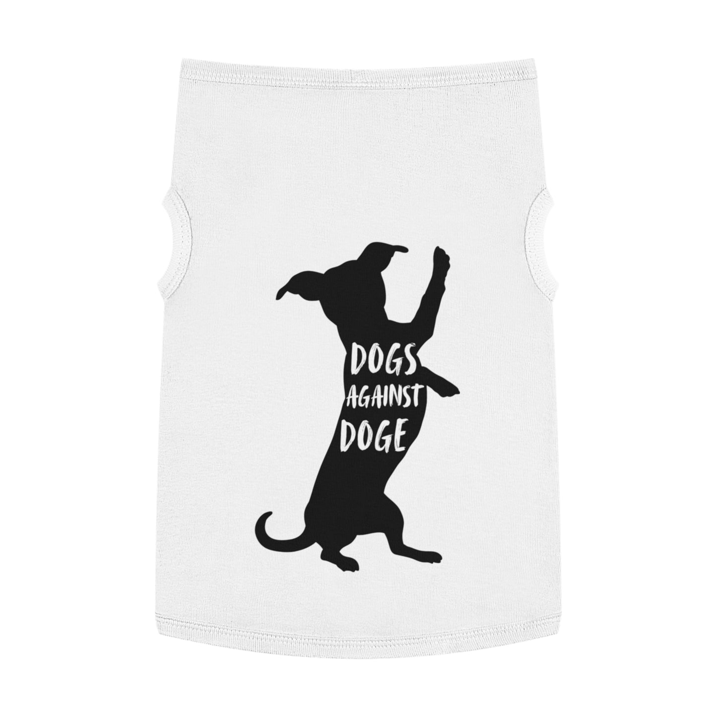 Wiener Dogs Against DOGE Pet Tank Top