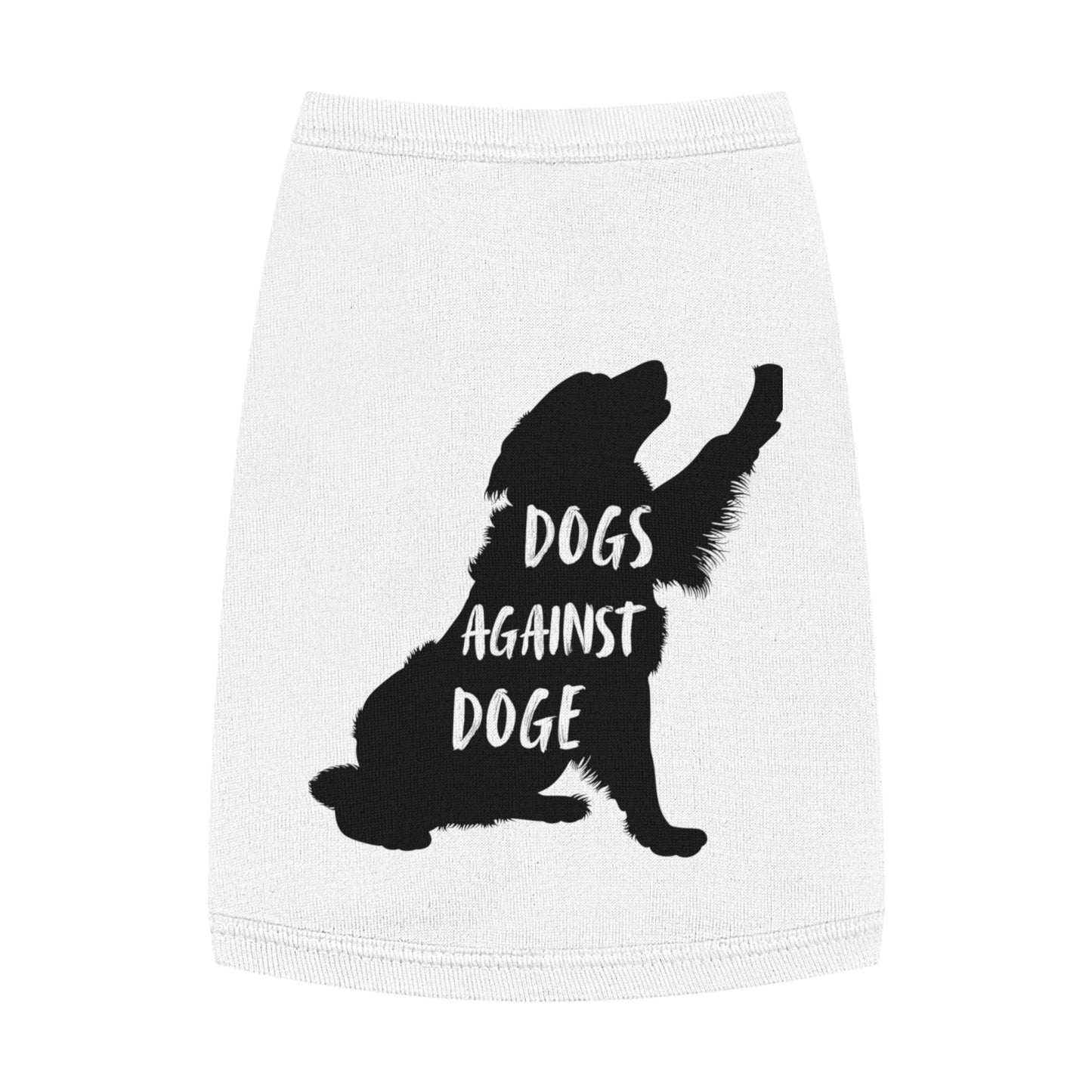 Raised Paw Dogs Against DOGE Pet Tank Top