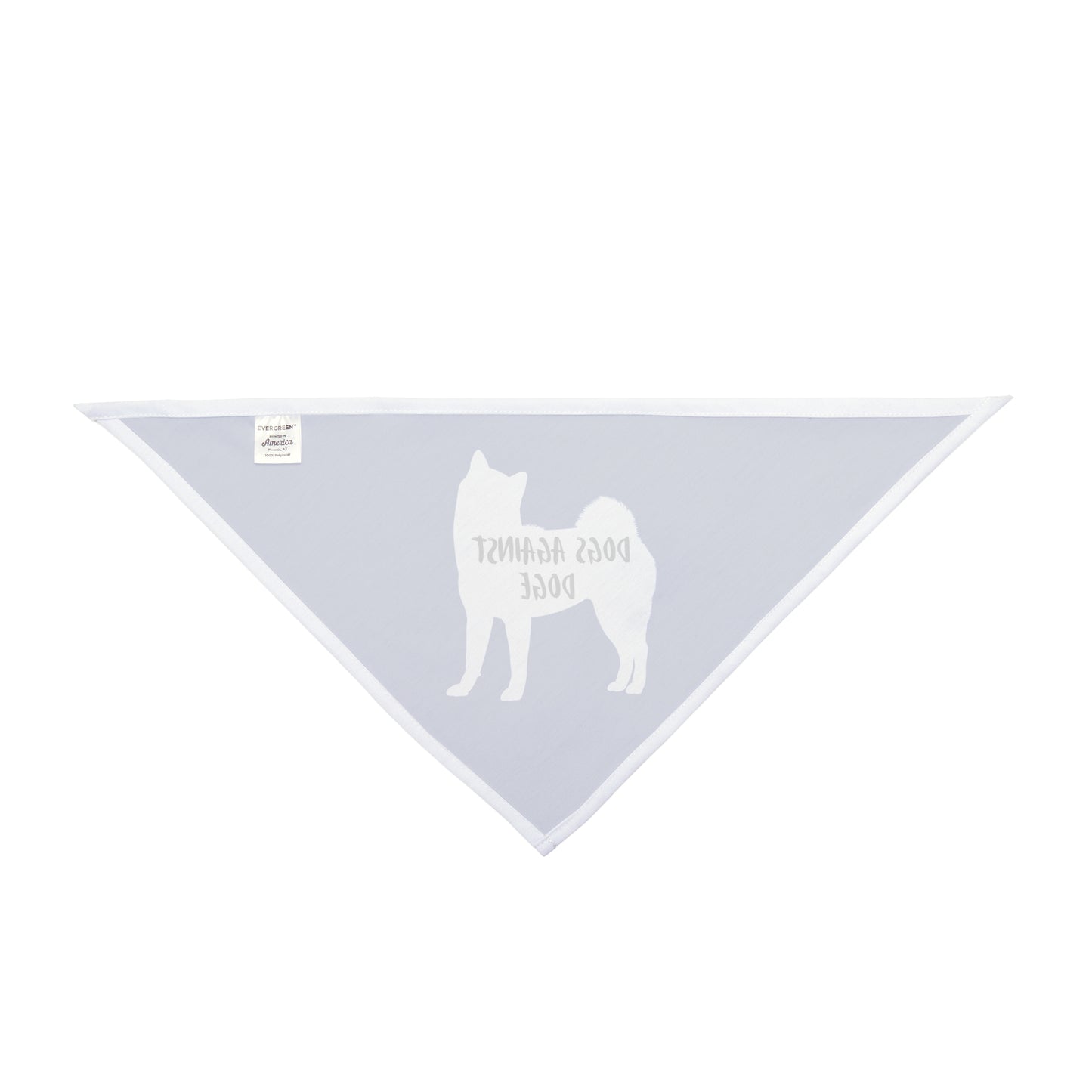 Blue Shiba Inu Dogs Against DOGE Pet Bandana
