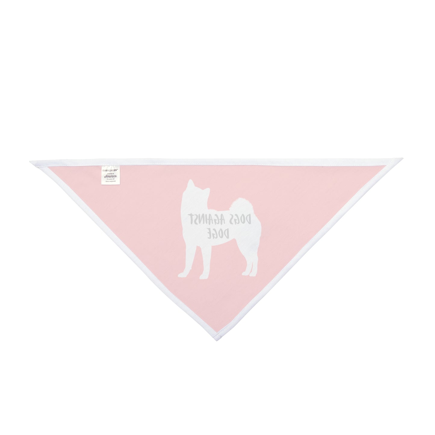 Red Shiba Inu Dogs Against DOGE Pet Bandana