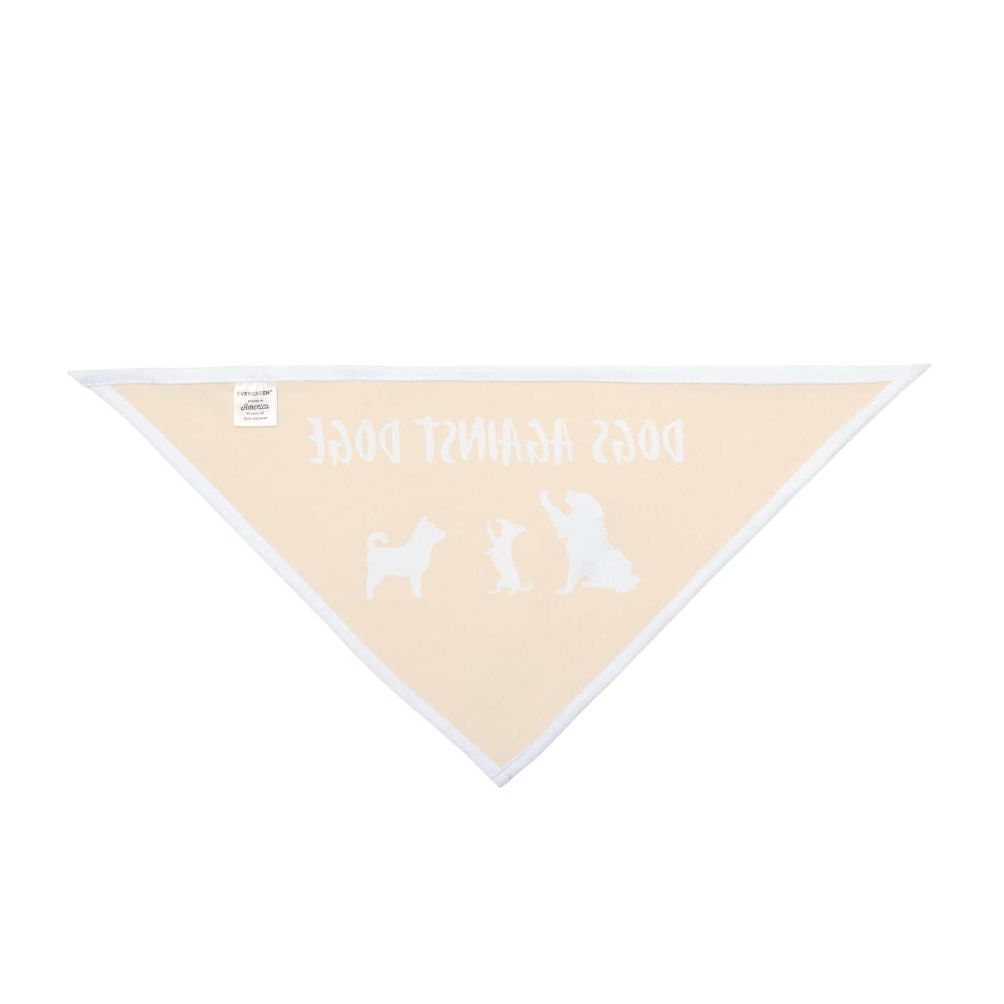 Yellow Dogs Against DOGE "Stop the DOGE" Pet Bandana