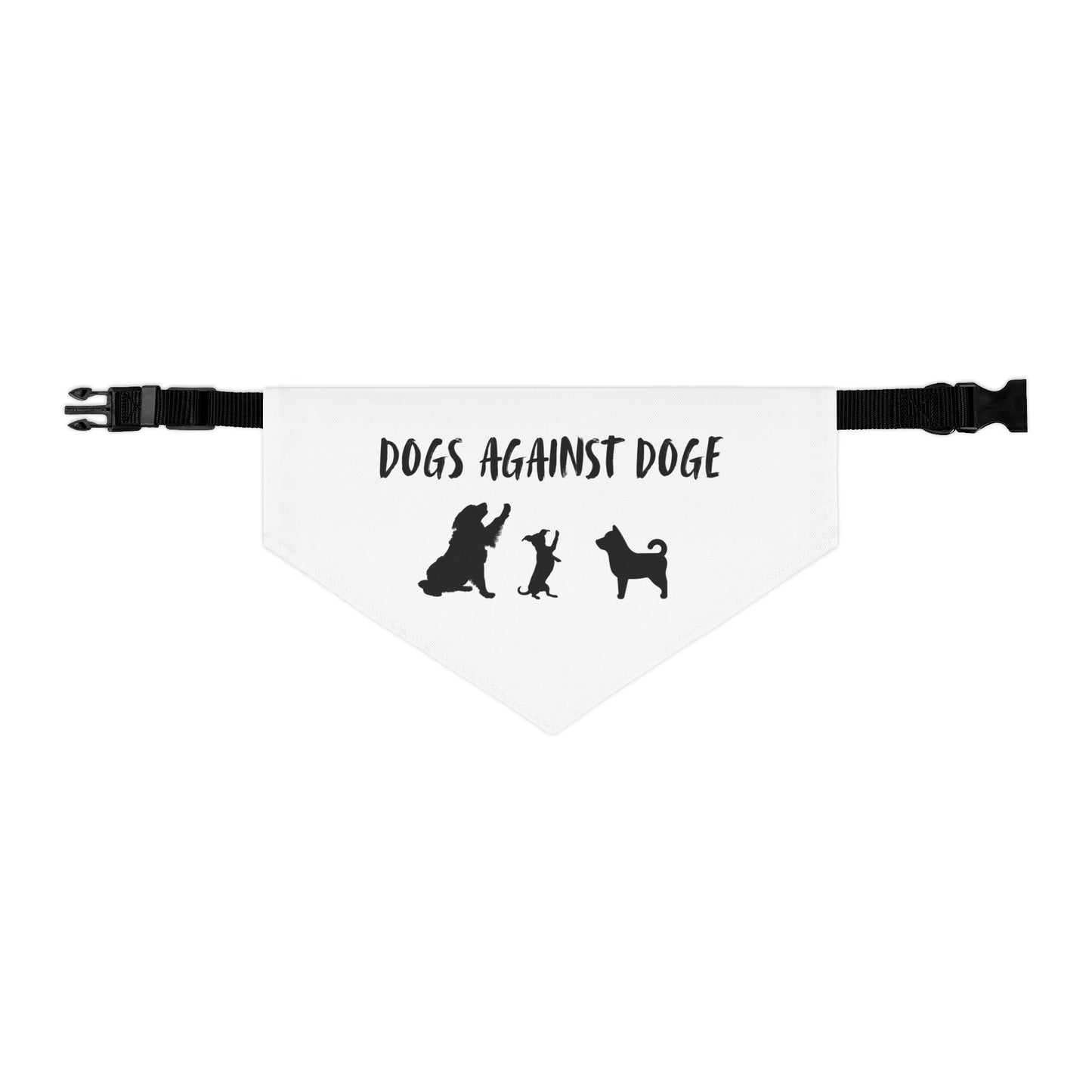 Dogs Against DOGE "Stop the DOGE" Pet Bandana Collar