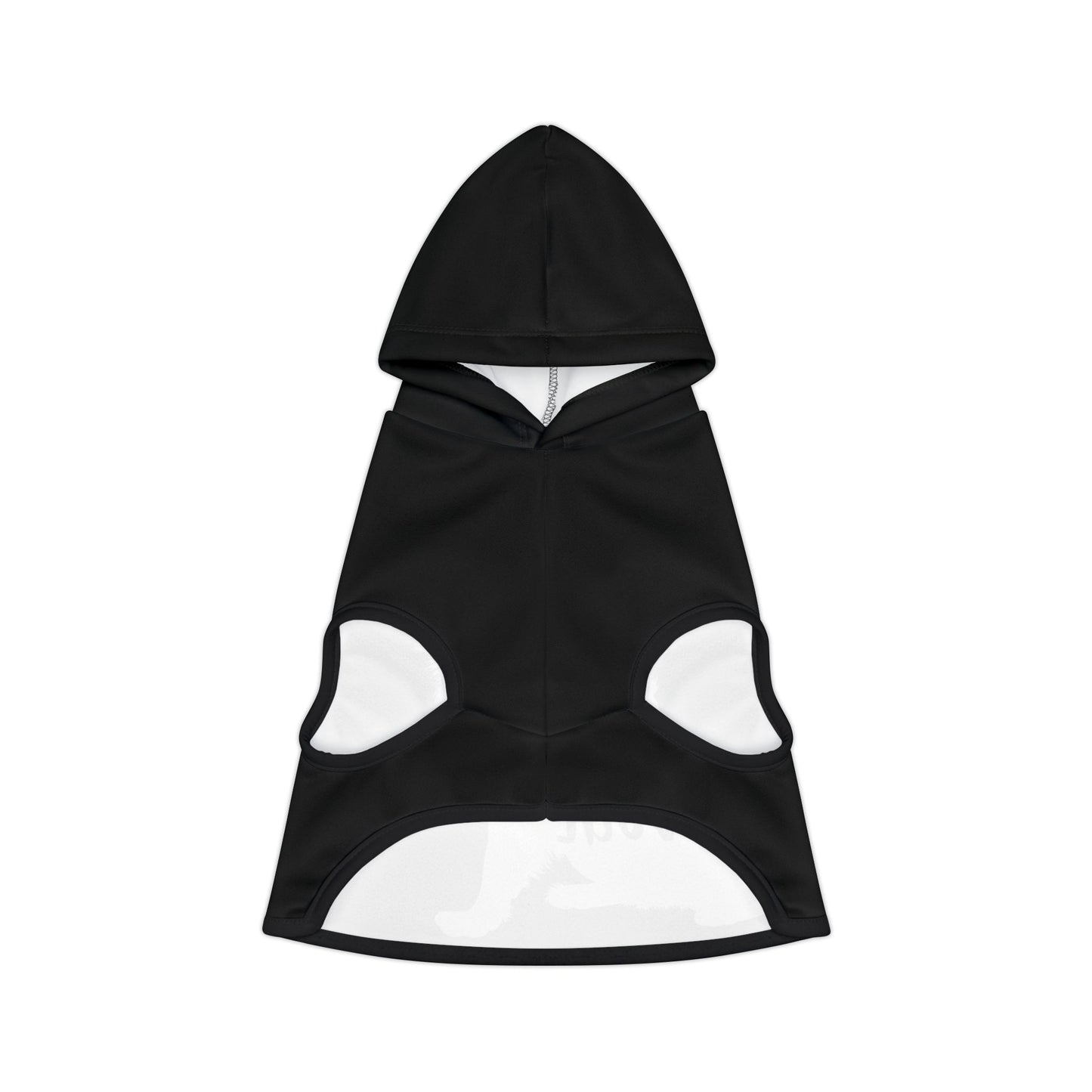 Black Dogs Against DOGE Raised Paw Pet Hoodie