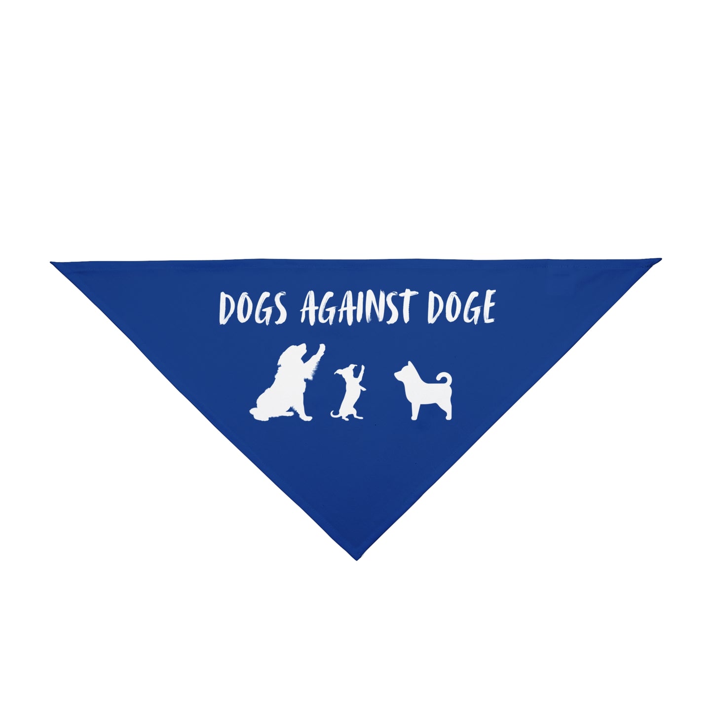 Blue Dogs Against DOGE "Stop the DOGE" Pet Bandana