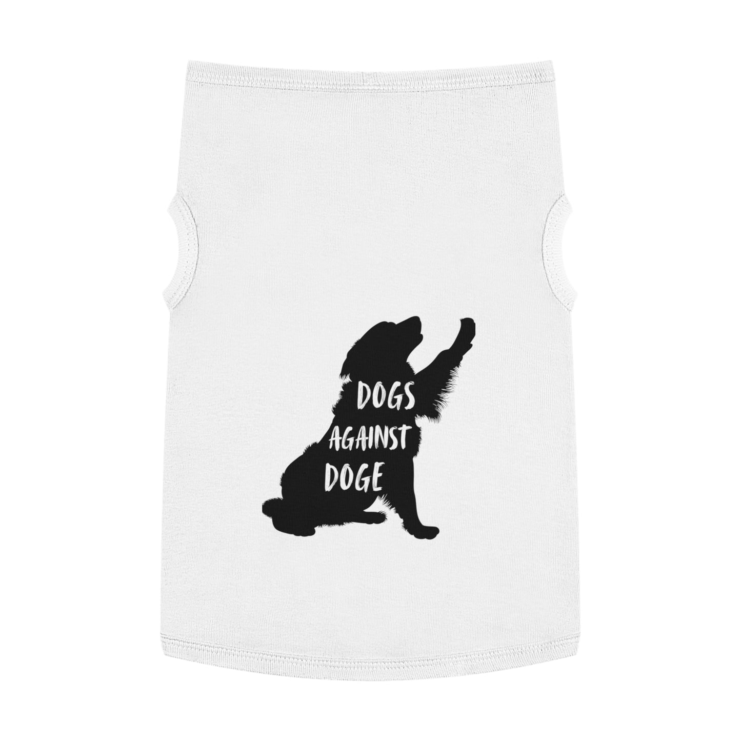 Raised Paw Dogs Against DOGE Pet Tank Top