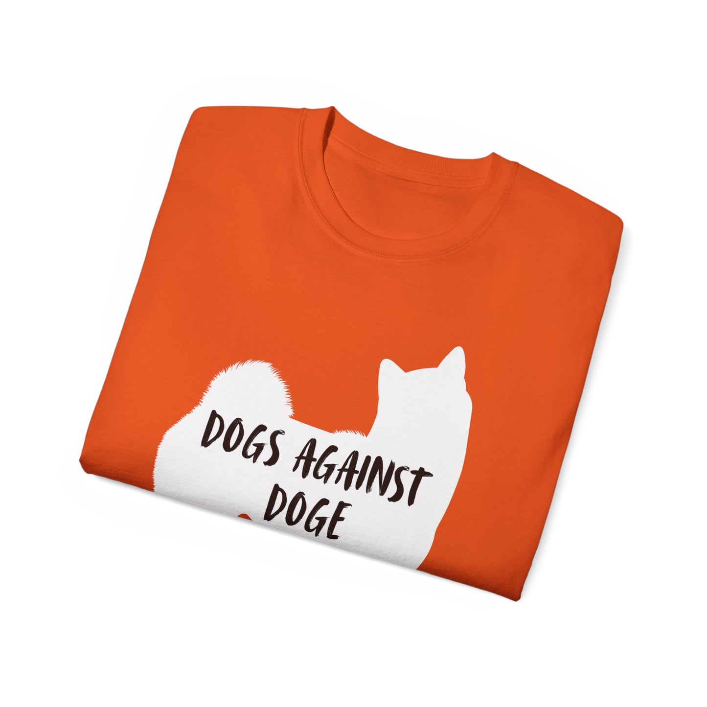 Color Edition: Unisex Shiba Inu Dogs Against DOGE Ultra Cotton Tee