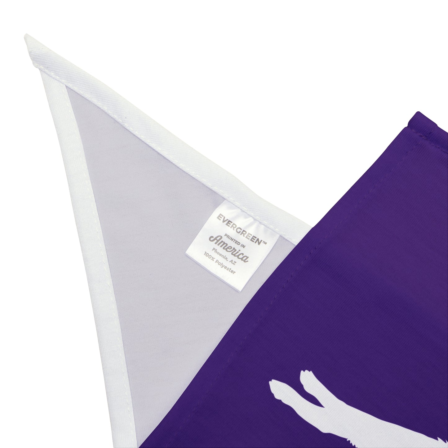 Purple Lunging Pup Dogs Against DOGE Pet Bandana