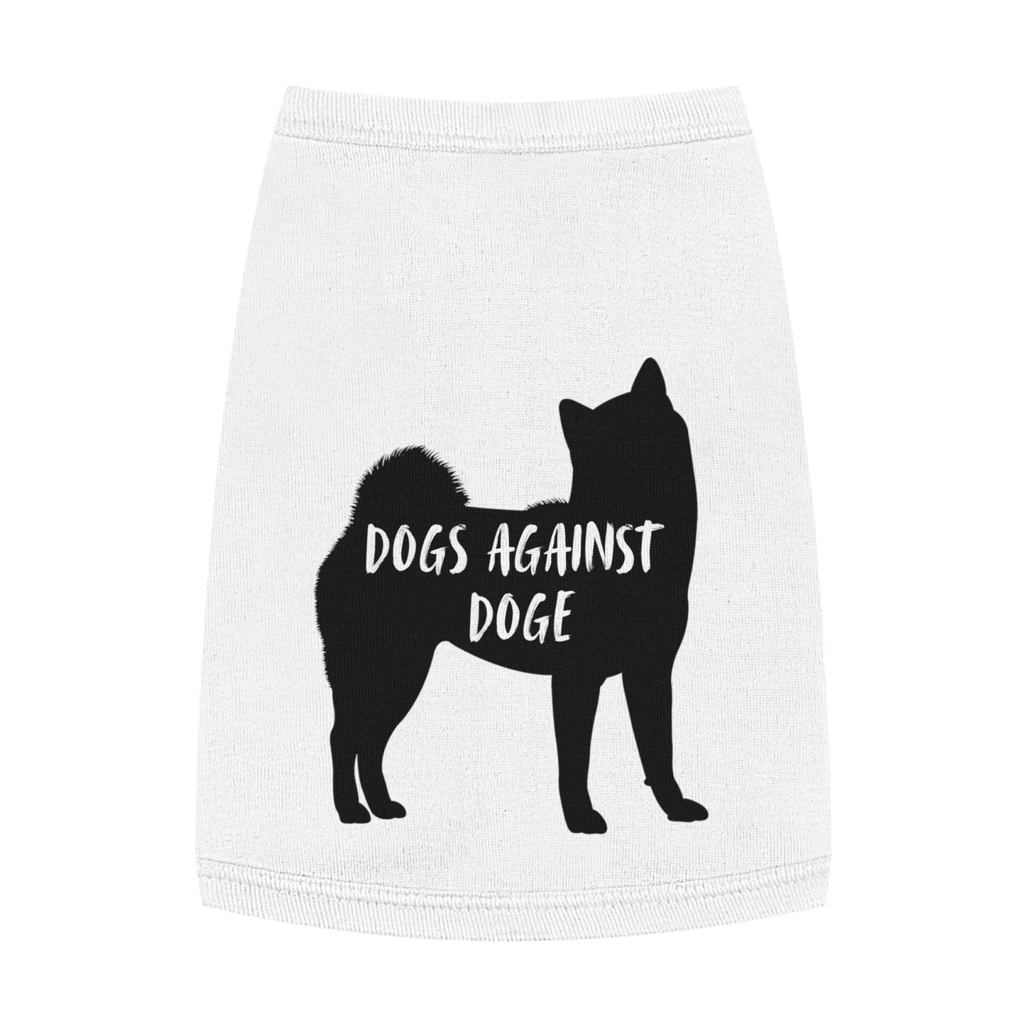 Shiba Inu Dogs Against DOGE Pet Tank Top