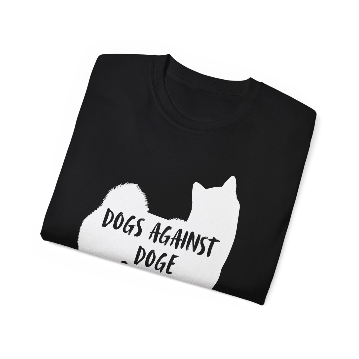 Color Edition: Unisex Shiba Inu Dogs Against DOGE Ultra Cotton Tee