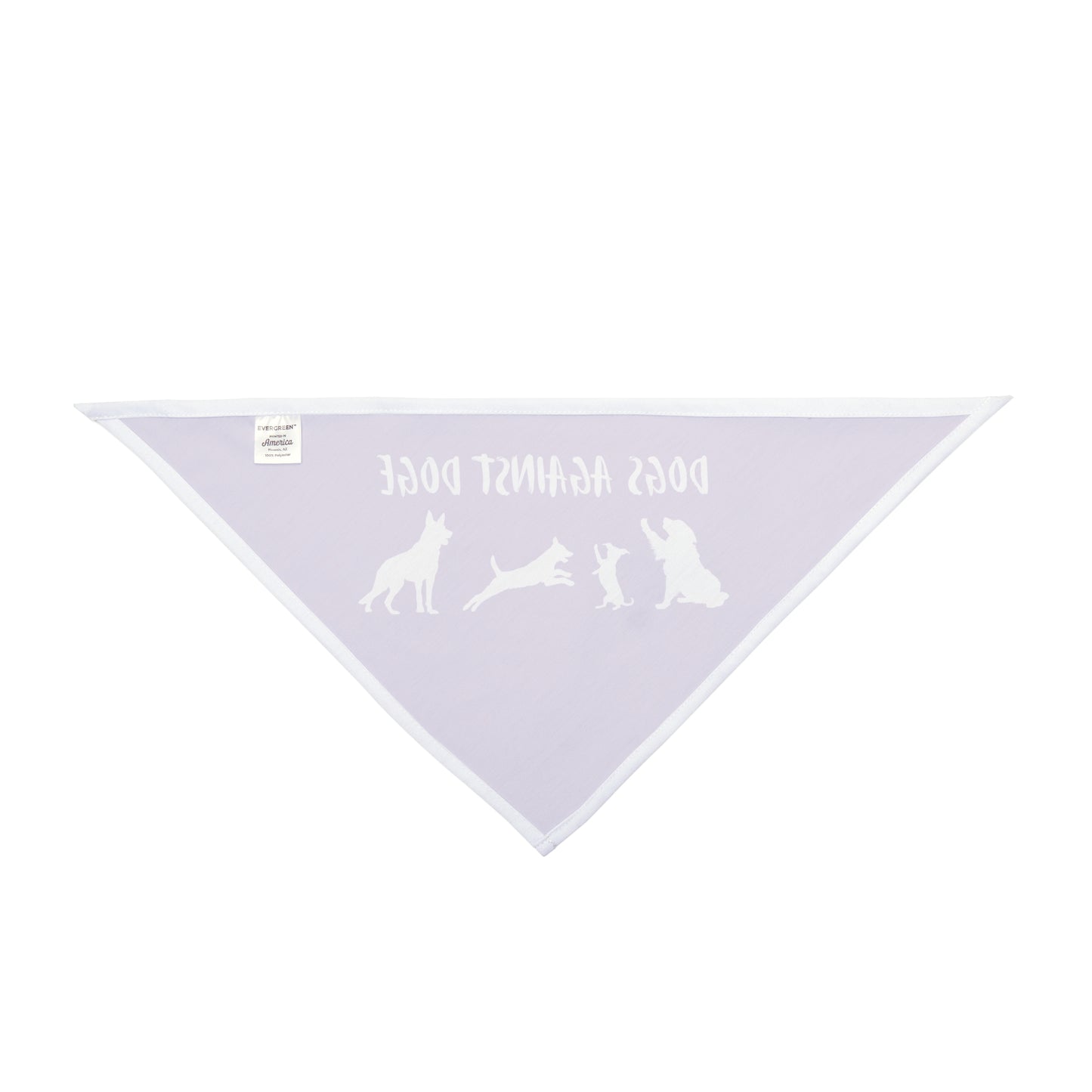 Lavender Protesting Pups Dogs Against DOGE Pet Bandana
