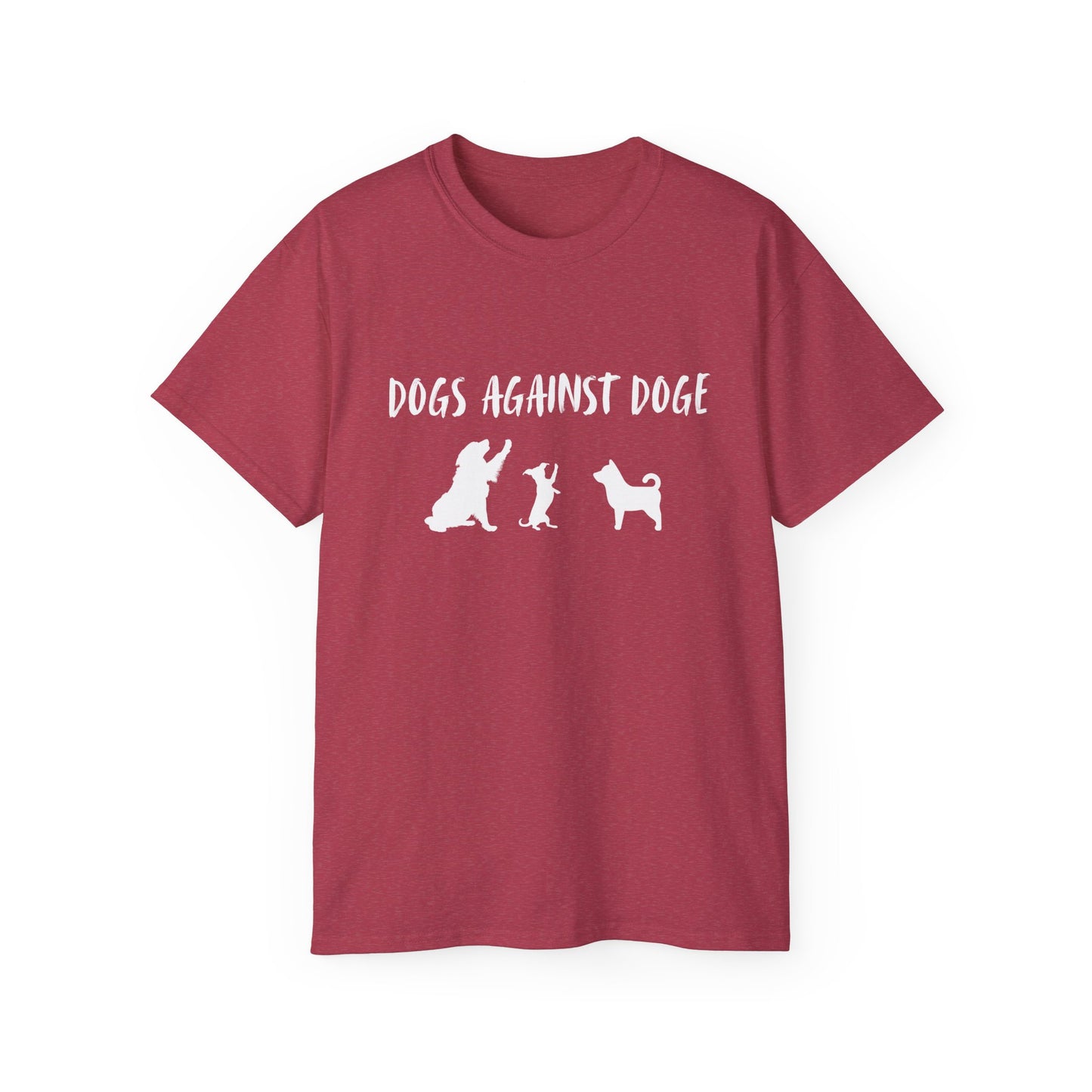 Color Edition: Unisex Dogs Against DOGE Ultra Cotton Tee
