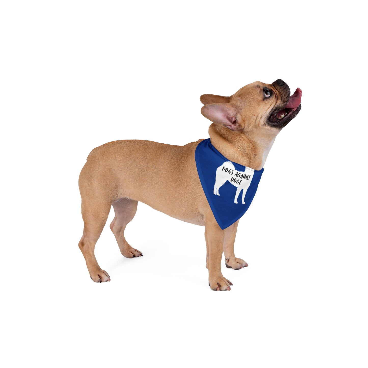 Blue Shiba Inu Dogs Against DOGE Pet Bandana