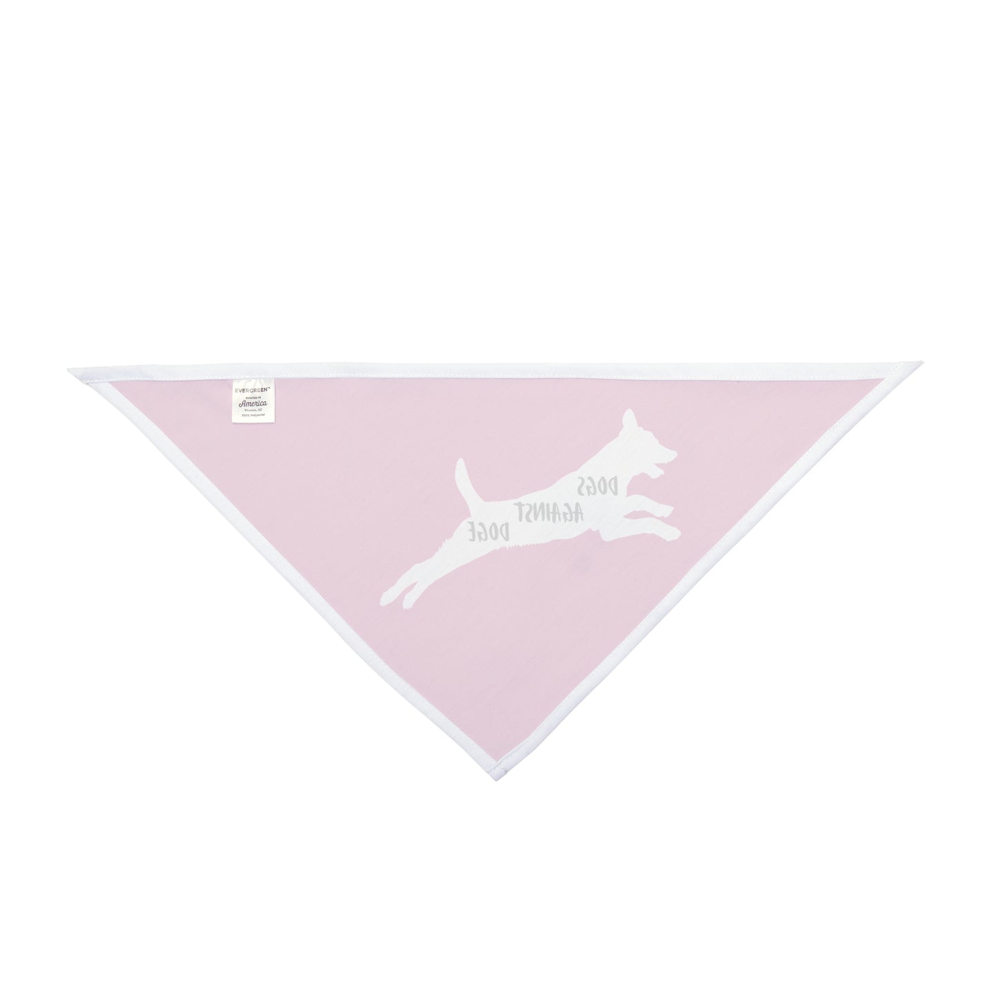 Hot Pink Lunging Pup Dogs Against DOGE Pet Bandana