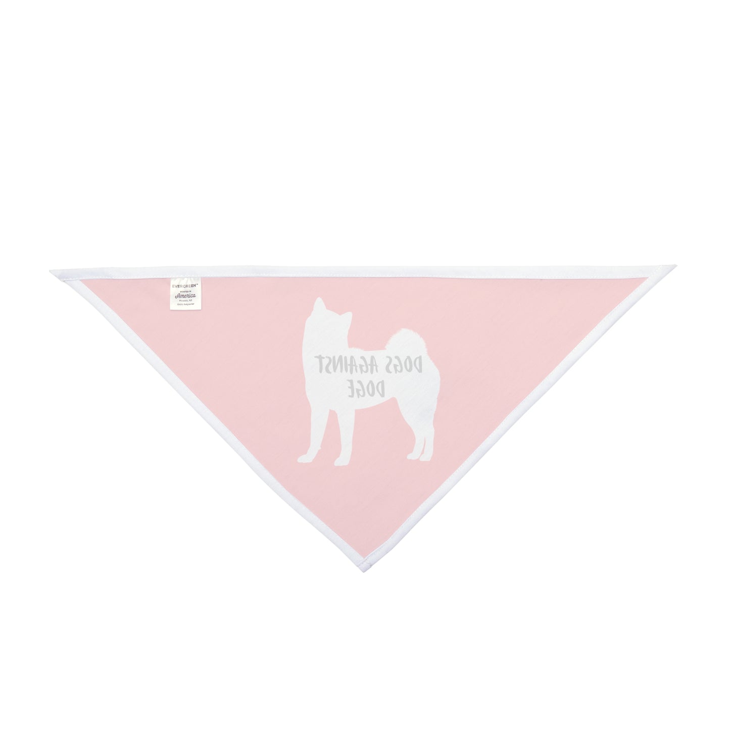 Red Shiba Inu Dogs Against DOGE Pet Bandana