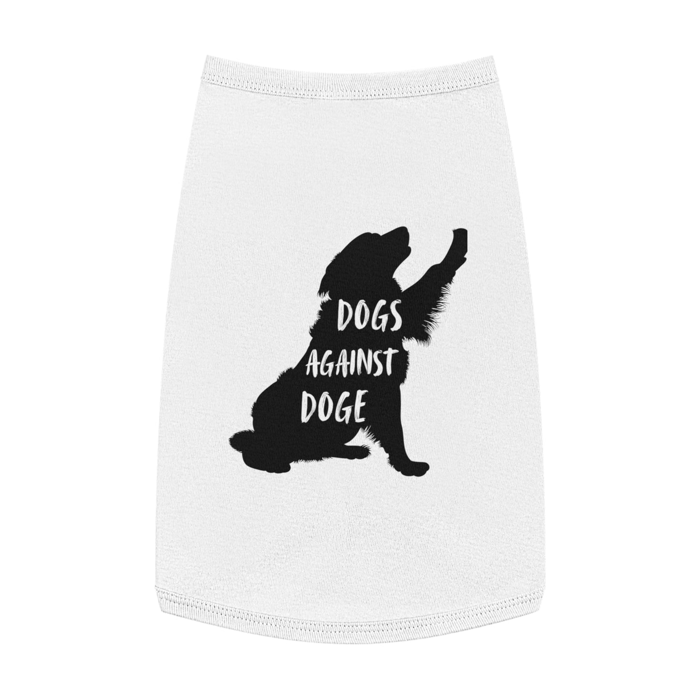 Raised Paw Dogs Against DOGE Pet Tank Top