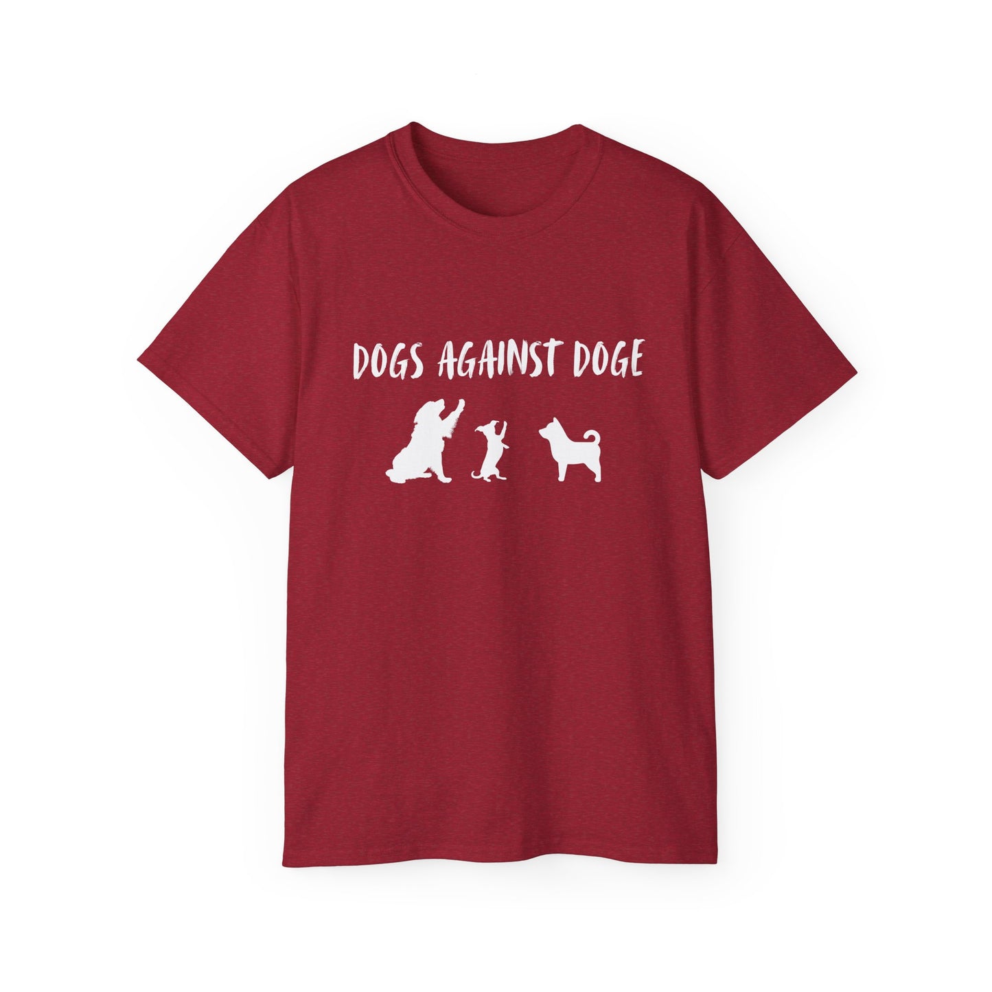 Color Edition: Unisex Dogs Against DOGE Ultra Cotton Tee